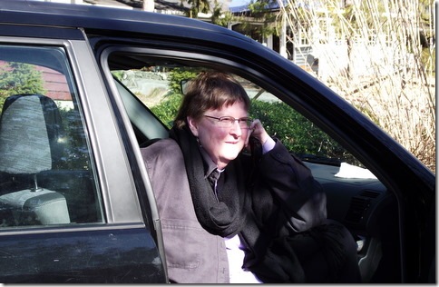 Nancy in car, cropped.2-6-11