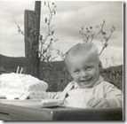 Steve's second birthday,1959